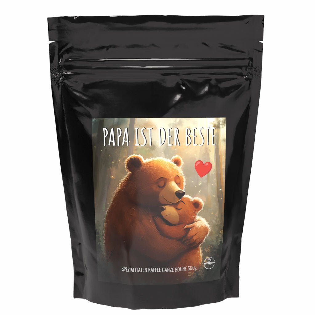 Geschenk Kaffee 'Papa ist der Beste' - Spezialitäten Kaffee - Kaffeestudio Shop