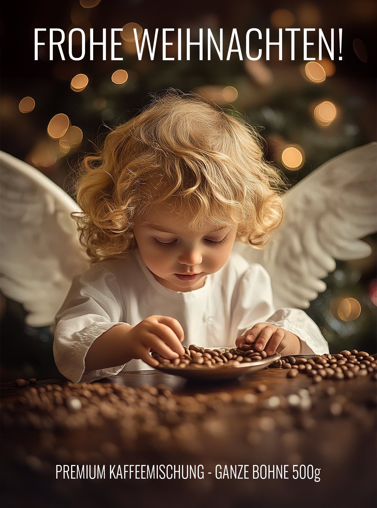 Geschenk Kaffee Weihnachten 'CHRISTKIND' - Premium Kaffeebohnen - Kaffeestudio.at