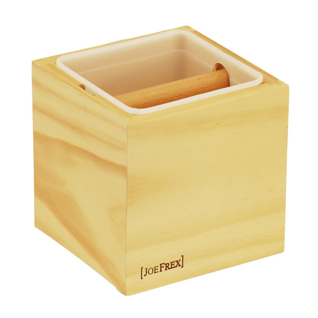 Joe Frex Kaffeesatzbehälter aus Holz - Kaffeestudio.at