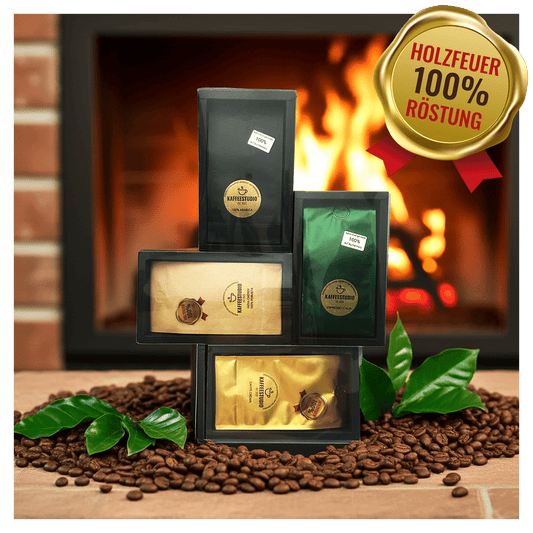 NEU: Probierpaket 'Kaffeestudio Bestseller' - Frisch geröstet. Mit der Kraft des Feuers - Kaffeestudio Shop