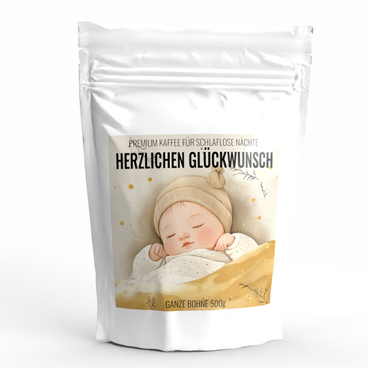 Geschenk Kaffee 'BABY SLEEP' - Premium Kaffeebohnen