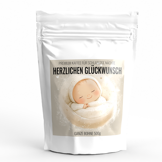 Geschenk Kaffee 'BABY SMILE' - Premium Kaffeebohnen