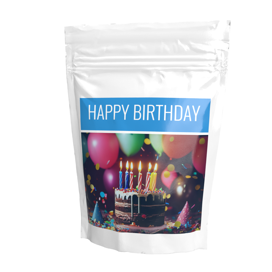 Geschenk Kaffee 'HAPPY BIRTHDAY' - Premium Kaffeebohnen