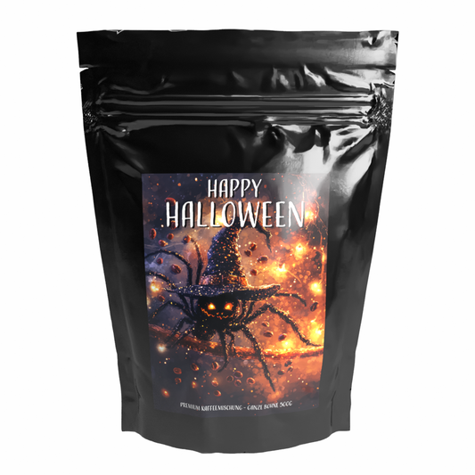 Geschenk Kaffee 'HAPPY HALLOWEEN Motiv 8' - Premium Kaffeebohnen