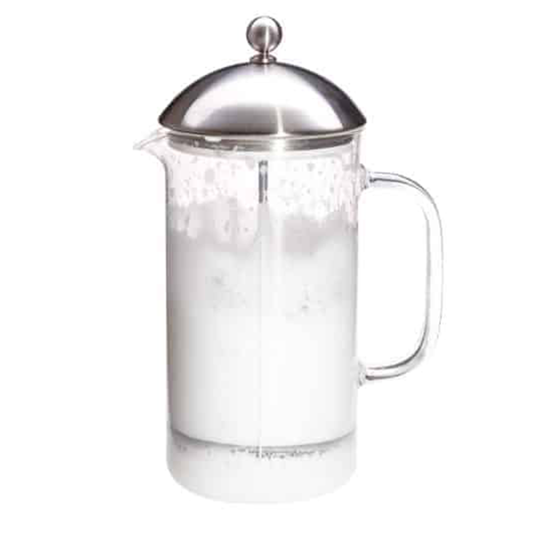 Hand milk frother