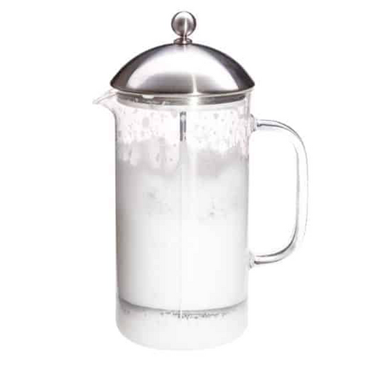 Hand milk frother