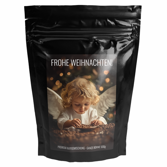 Geschenk Kaffee Weihnachten 'CHRISTKIND' - Premium Kaffeebohnen