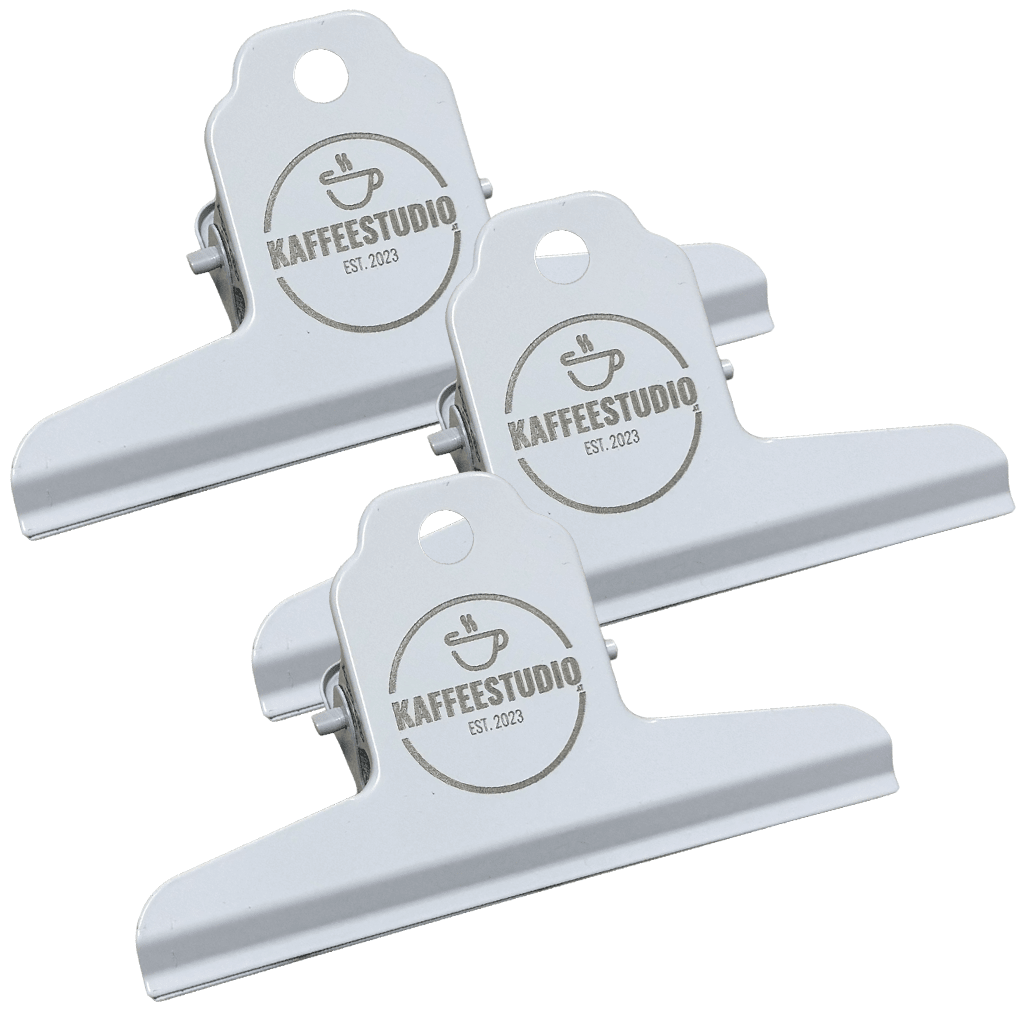 Aromaklammer für Kaffeeverpackung - Kaffeestudio Shop