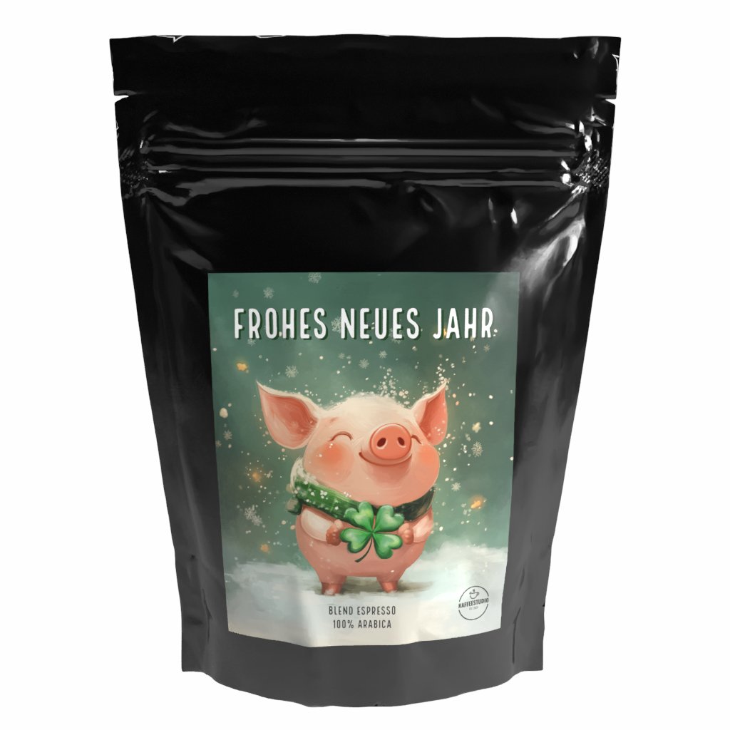 Geschenk Kaffee 'FROHES NEUES JAHR' - 100% ARABICA
