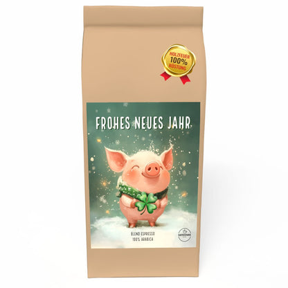 Geschenk Kaffee 'FROHES NEUES JAHR' - 100% ARABICA - Kaffeestudio Shop