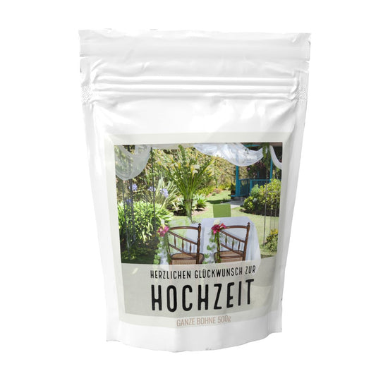 Geschenk Kaffee 'HOCHZEIT' - Premium Kaffeebohnen - Kaffeestudio.at