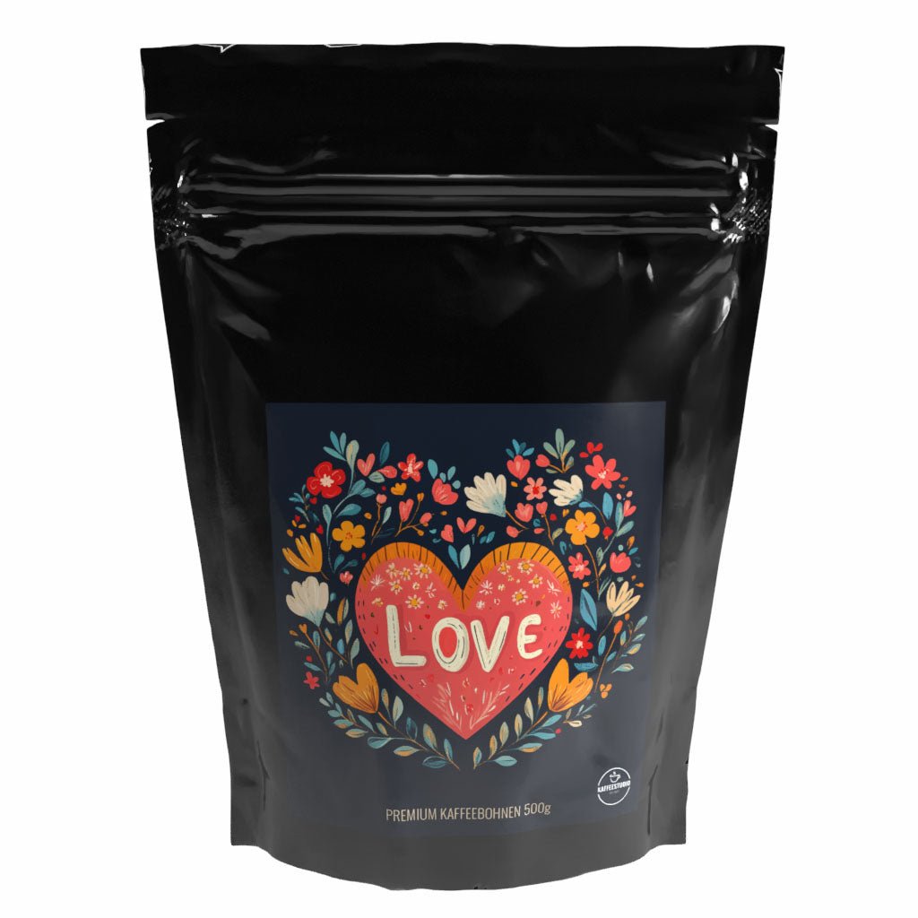 Geschenk Kaffee 'LOVE' - Premium Kaffeebohnen - Kaffeestudio Shop