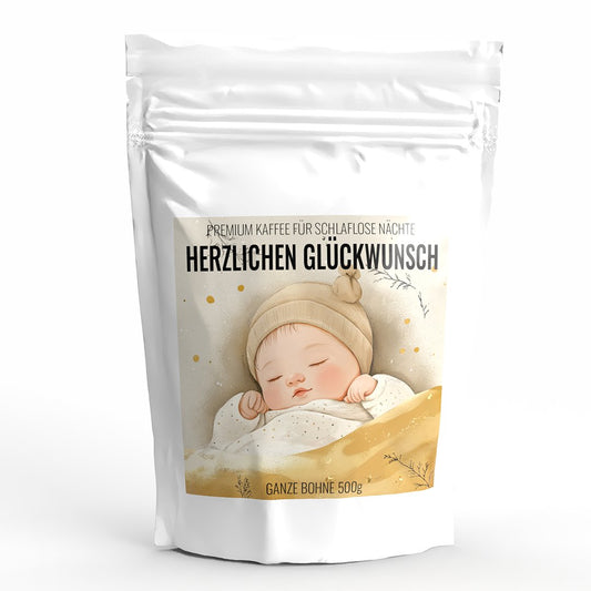 Geschenk Kaffee 'SLEEPING BABY' - Premium Kaffeebohnen - Kaffeestudio.at