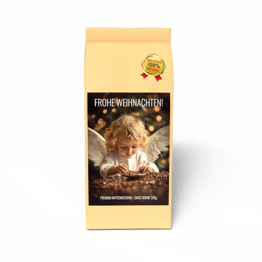 Geschenk Kaffee Weihnachten 'CHRISTKIND 25' - Premium Kaffeebohnen - Kaffeestudio Shop