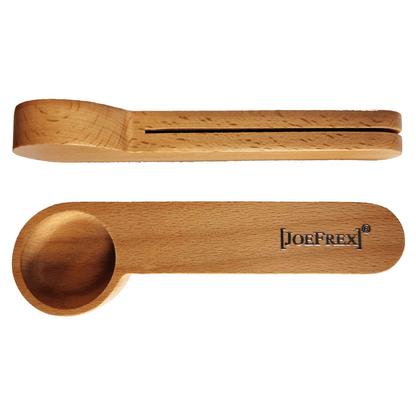 Kaffee Maßlöffel 7g Holz mit Clip - Kaffeestudio Shop